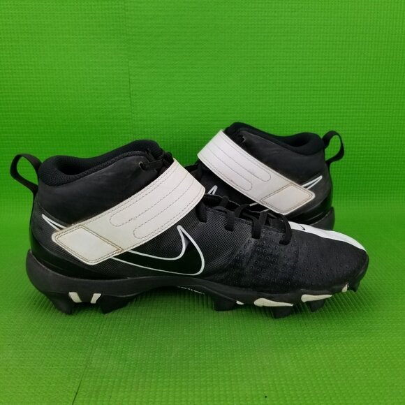 ✅Nike Force Trout 7 Keystone Baseball Cleats Mens Size 9 CT0831-005 Black /White - Picture 10 of 11